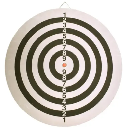 Flocked Pro Dart Board Back